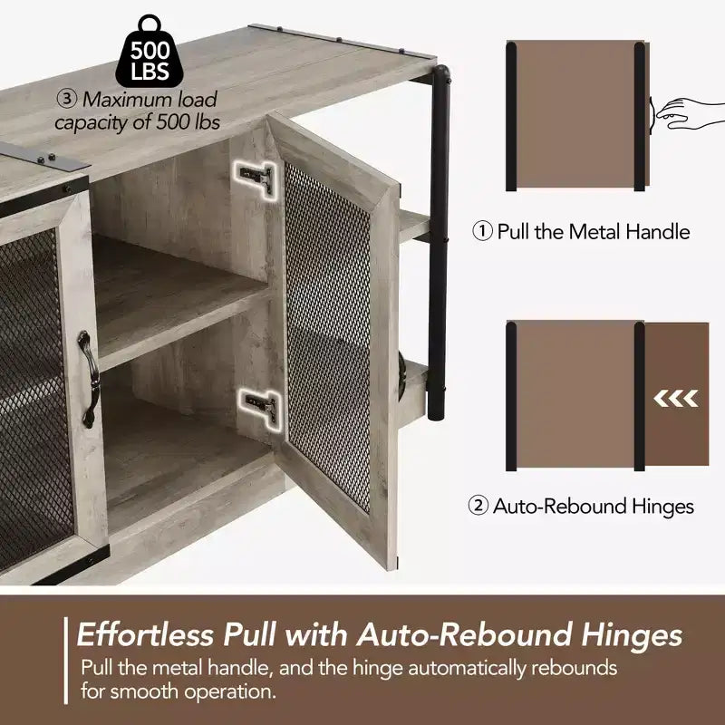 Modern Entertainment Center with Power Outlets TV Stand with Large Drawer for 65/75 Inch TVs, for Living Room, Bedroom