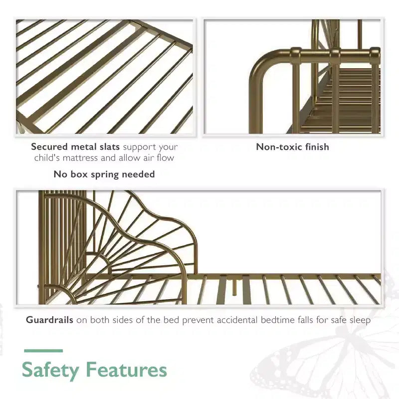 Metal Toddler Bed