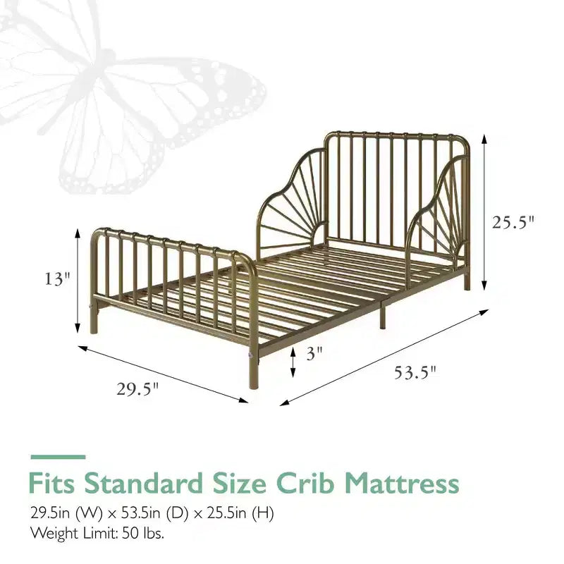 Metal Toddler Bed