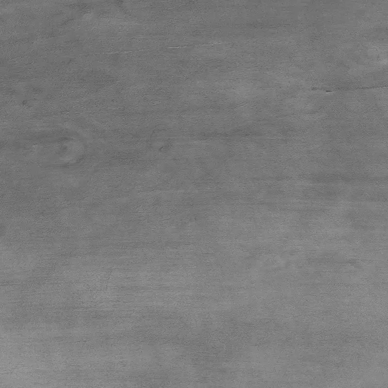 28-Inch Round Gray Mango Wood Coffee Table with 3 Splayed Legs
