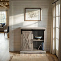 Middlebrook Wind Gap 32-inch Sliding Barn Door Cabinet