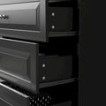 Timechee 5 Drawers Dresser Chests Chset of Drawers Organizer Lacquered