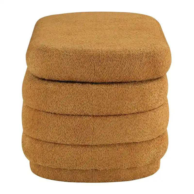 Channel Tufted Storage Bench with Soft-Close Hinge, 48-Inch Wide