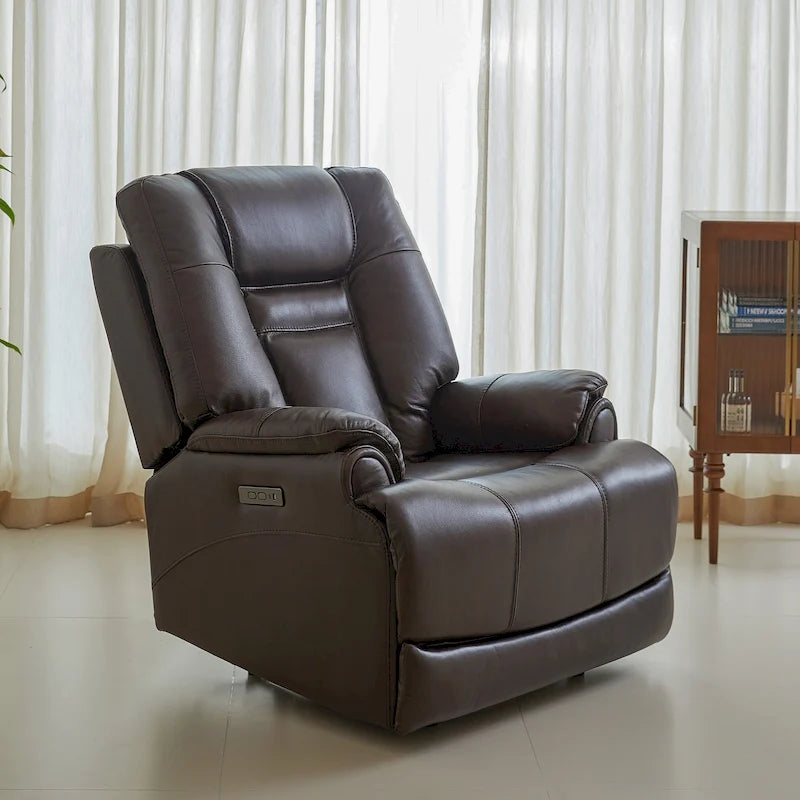 Zero Gravity Power Recliner with Adjustable Headrest and USB Charger