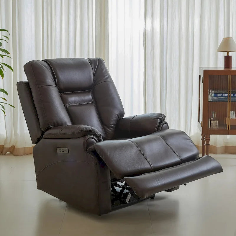 Zero Gravity Power Recliner with Adjustable Headrest and USB Charger