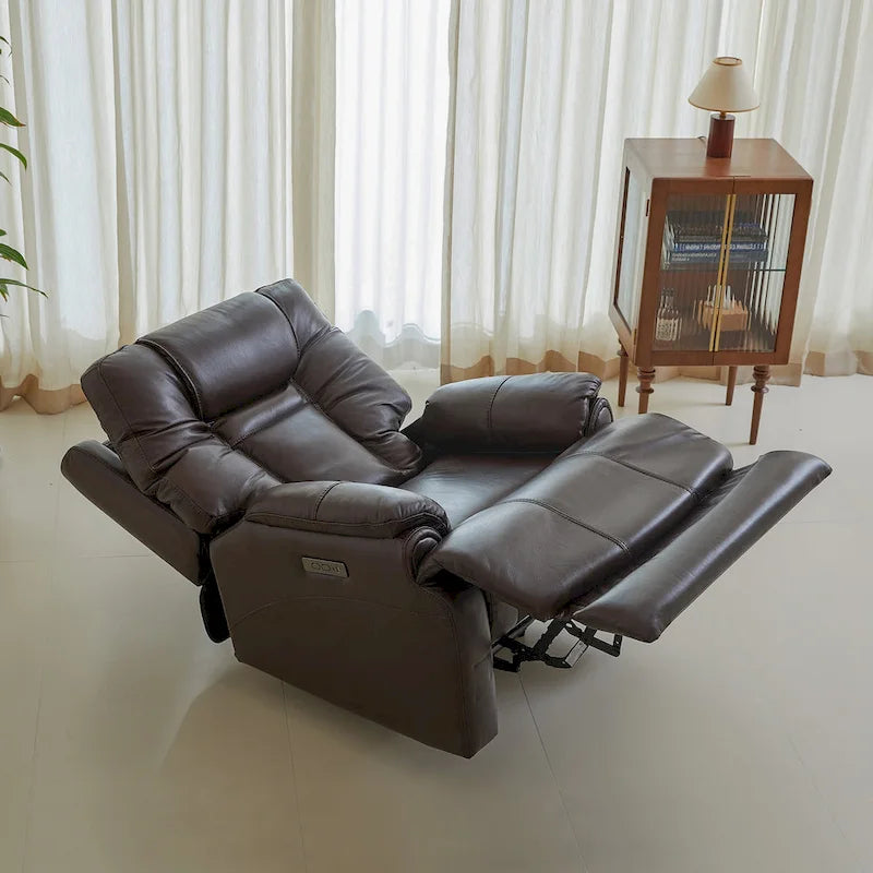 Zero Gravity Power Recliner with Adjustable Headrest and USB Charger