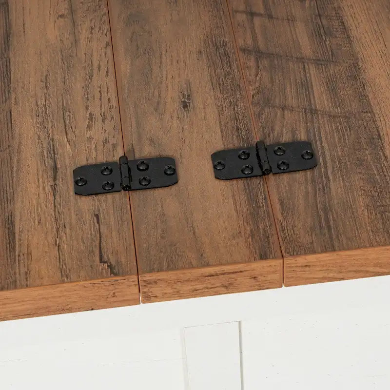Farmhouse Lift-Top Coffee Table with Storage, Engineered Wood