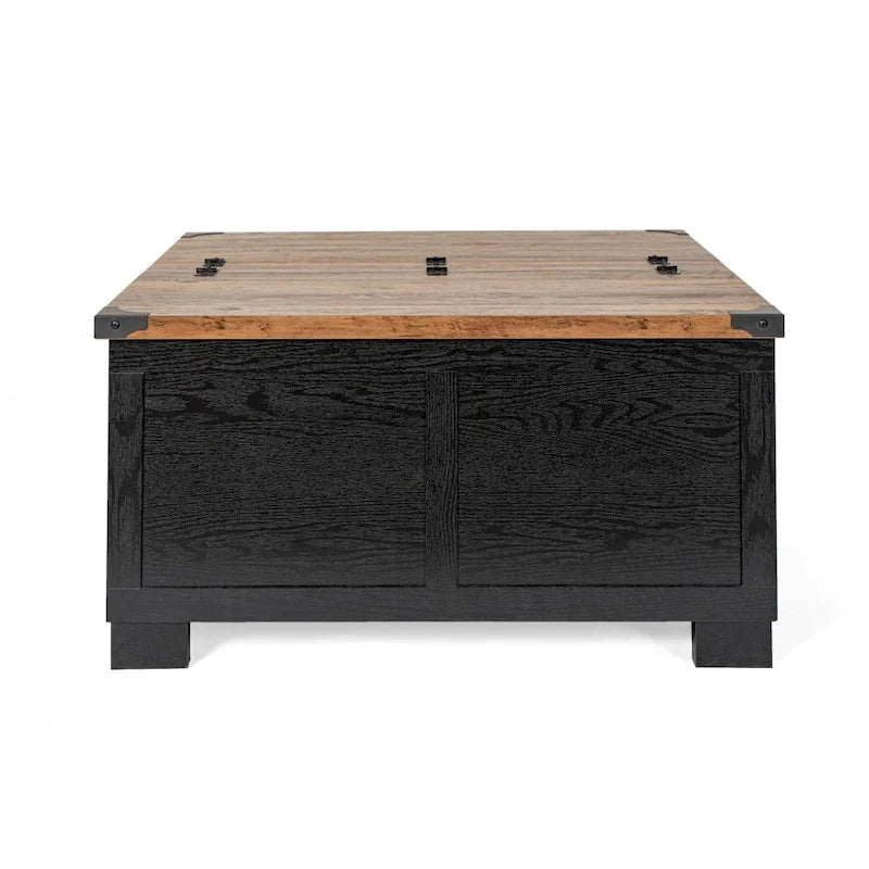 Farmhouse Lift-Top Coffee Table with Storage, Engineered Wood