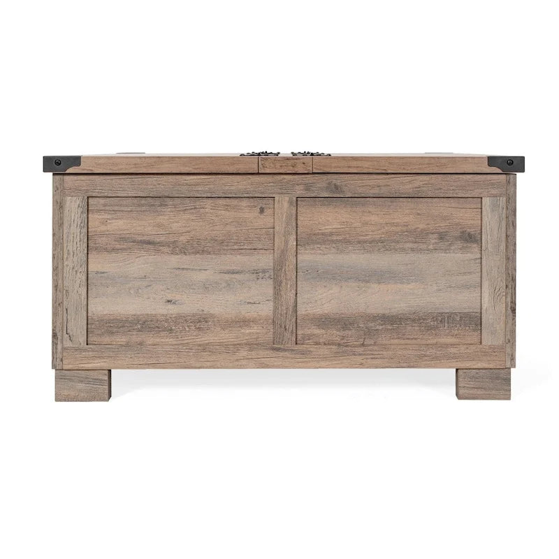 Farmhouse Lift-Top Coffee Table with Storage, Engineered Wood