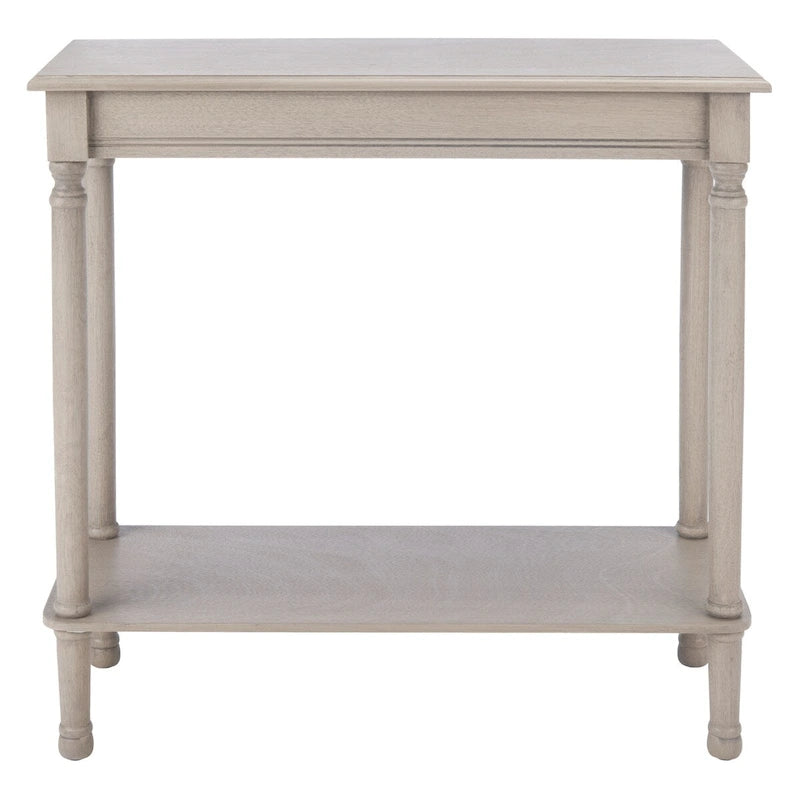 Rectangular Console Table with Turned Legs - 28W x 12D x 28H inches