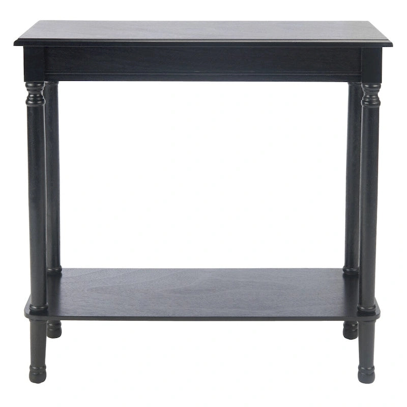 Rectangular Console Table with Turned Legs - 28W x 12D x 28H inches