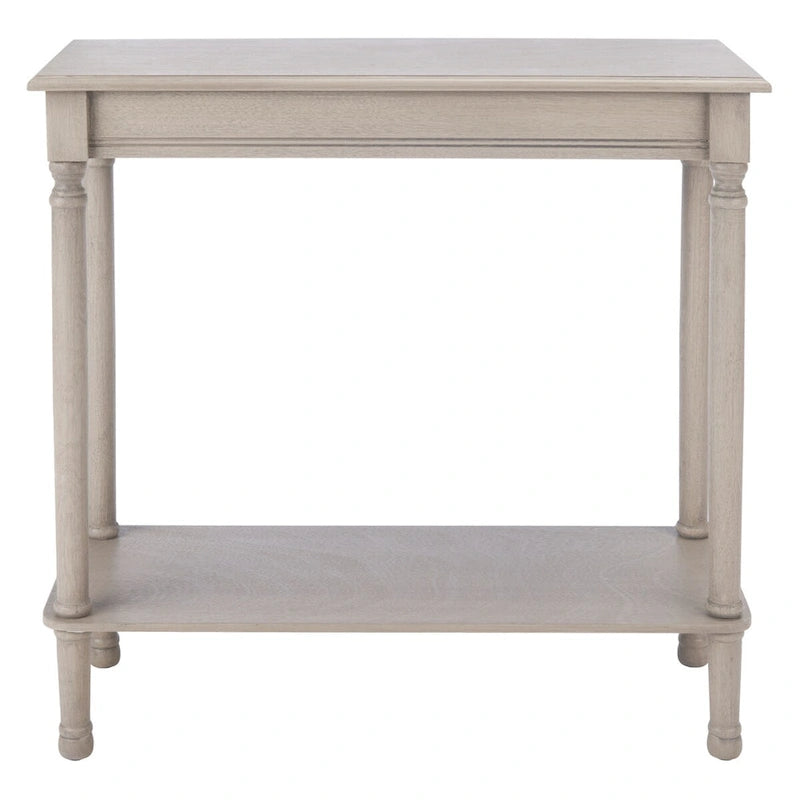 Rectangular Console Table with Turned Legs - 28W x 12D x 28H inches