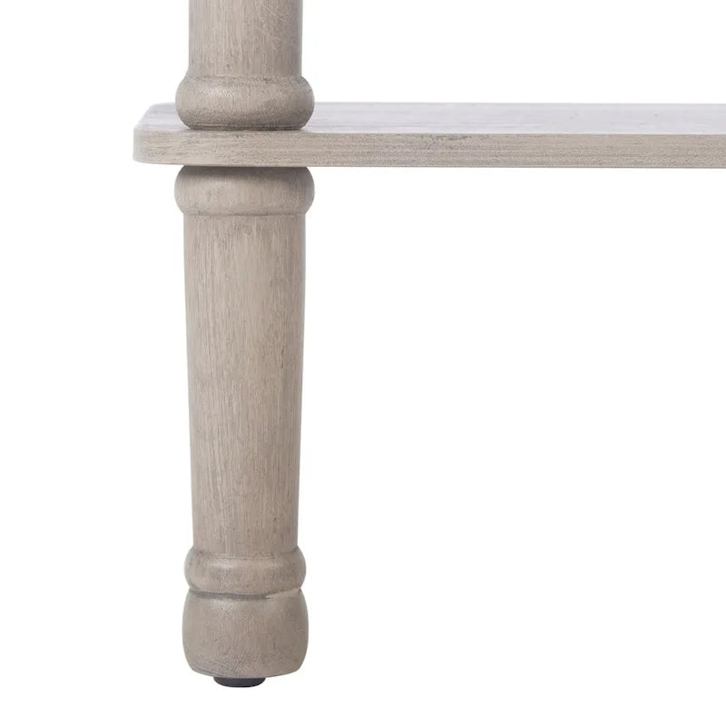 Rectangular Console Table with Turned Legs - 28W x 12D x 28H inches