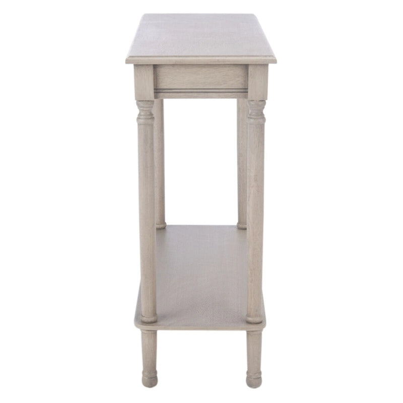 Rectangular Console Table with Turned Legs - 28W x 12D x 28H inches