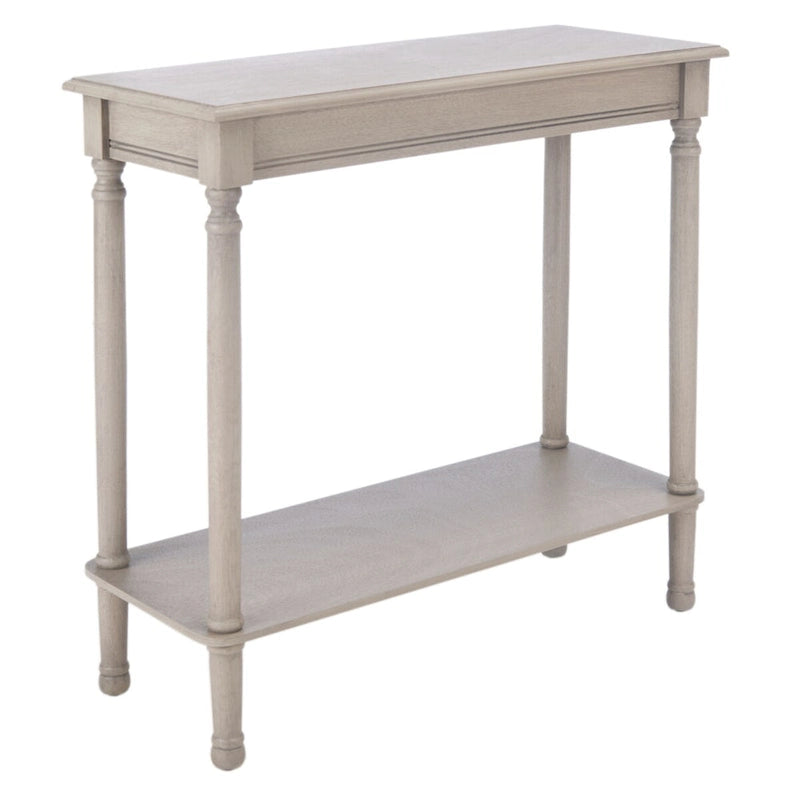 Rectangular Console Table with Turned Legs - 28W x 12D x 28H inches