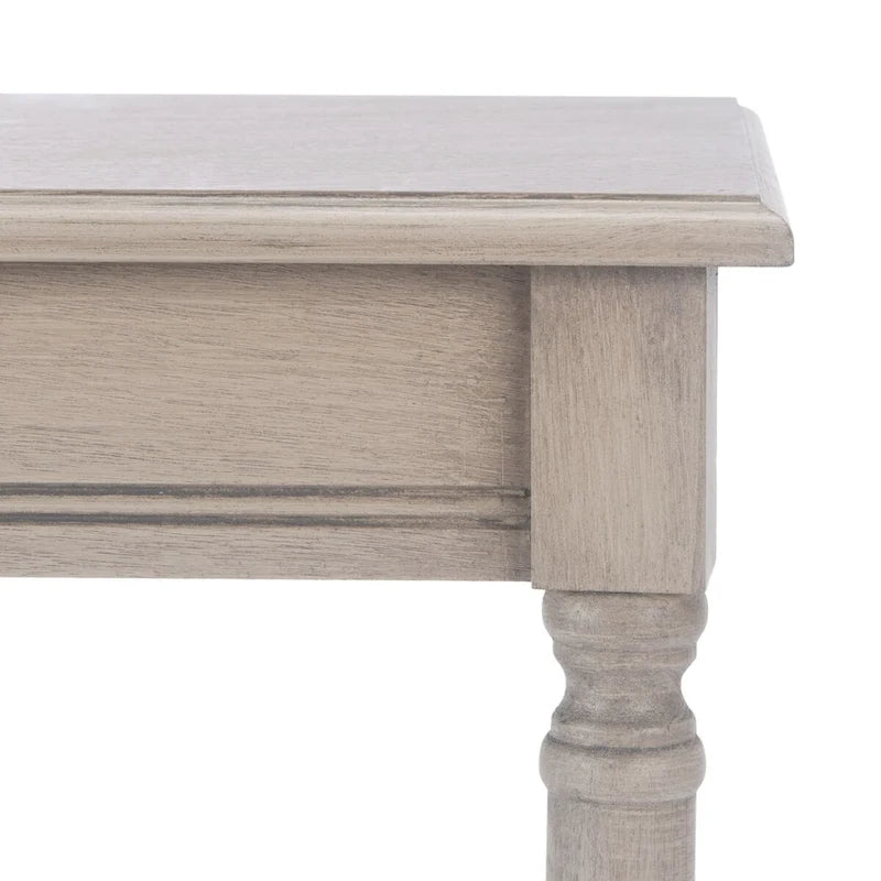 Rectangular Console Table with Turned Legs - 28W x 12D x 28H inches