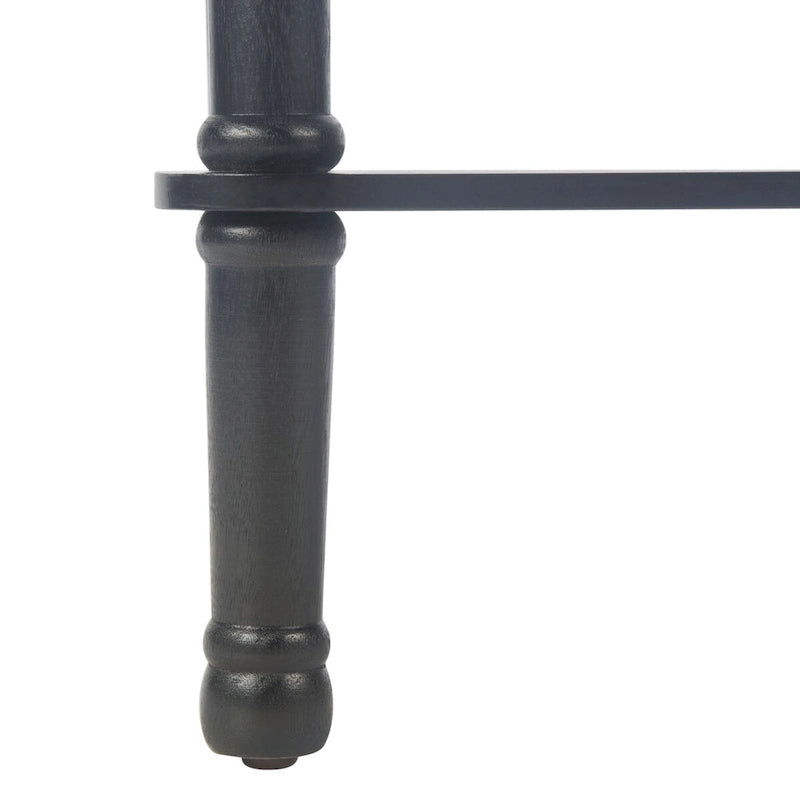 Rectangular Console Table with Turned Legs - 28W x 12D x 28H inches