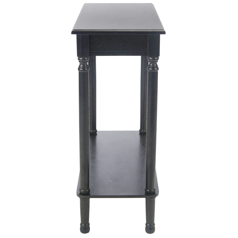 Rectangular Console Table with Turned Legs - 28W x 12D x 28H inches