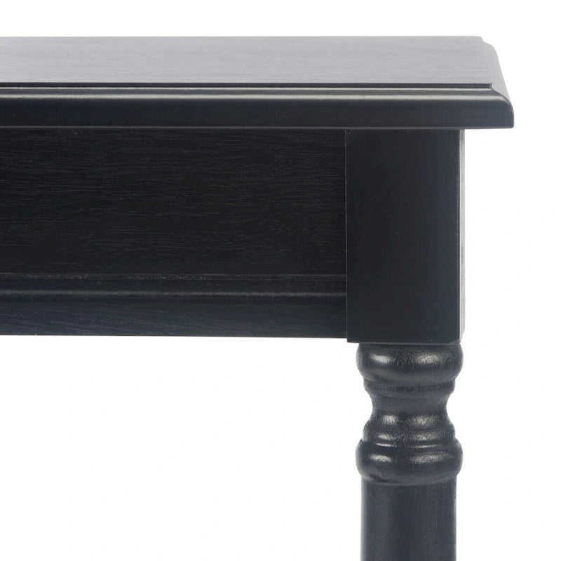 Rectangular Console Table with Turned Legs - 28W x 12D x 28H inches