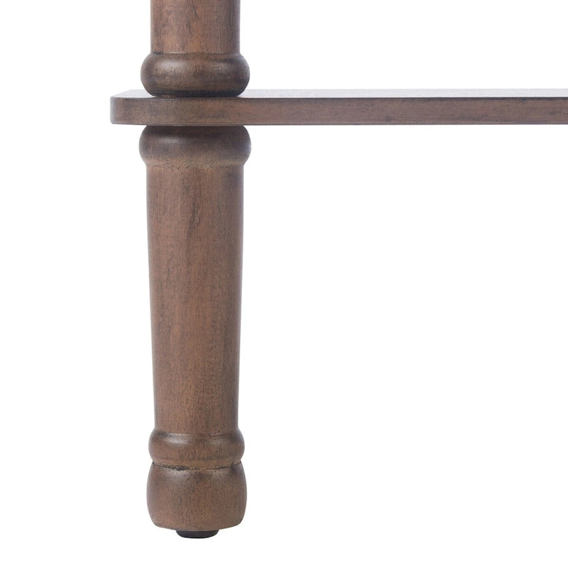 Rectangular Console Table with Turned Legs - 28W x 12D x 28H inches