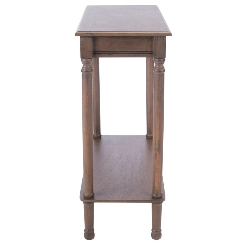 Rectangular Console Table with Turned Legs - 28W x 12D x 28H inches