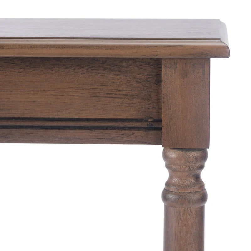 Rectangular Console Table with Turned Legs - 28W x 12D x 28H inches