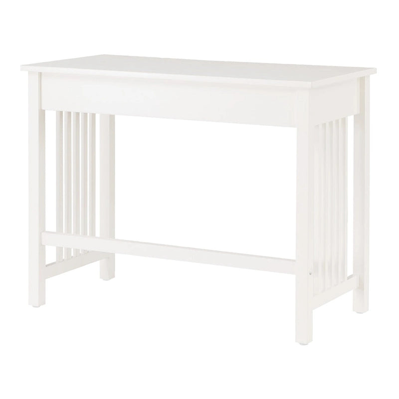 1-Drawer Mission Style Desk with Ash Oak Finish