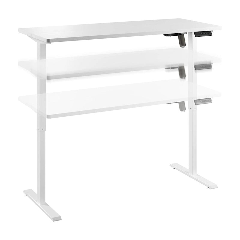 Electric Height Adjustable Standing Desk 55W x 24D with 4 Presets